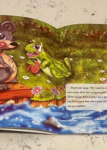 La Fontaine'in Masalları İngilizce çocuk kitapları seti - Görsel 7