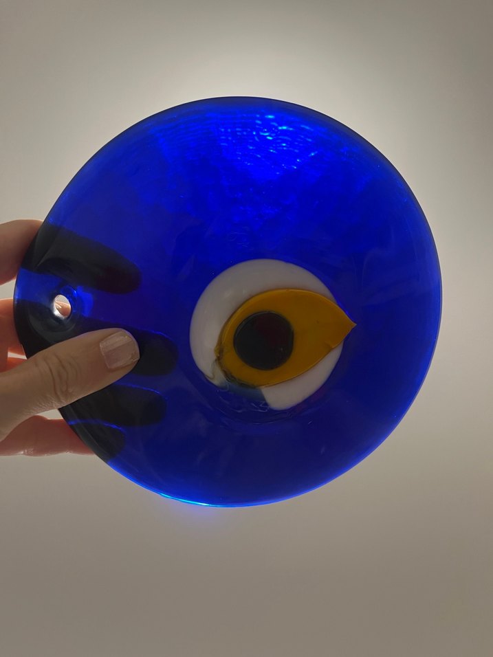 Büyük boy cam nazar boncuğu - Görsel 4