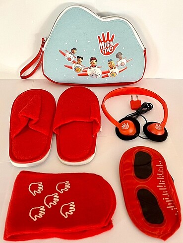 THY High Five! çocuk seyahat set 5 parça