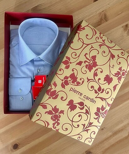 Pierre Cardin çizgili gömlek