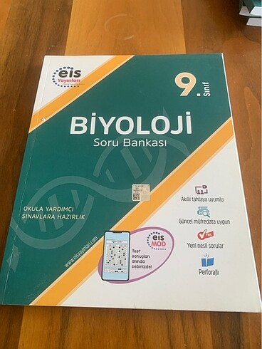 9. Sınıf Biyoloji Soru Bankası.