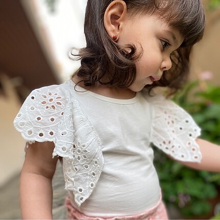 11-12 Yaş Beden ZARA FİSTOLU KIZ ÇOCUK BODY