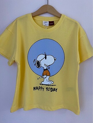 Zara ZARA SNOOPY DESENLİ ERKEK ÇOCUK TİŞÖRT