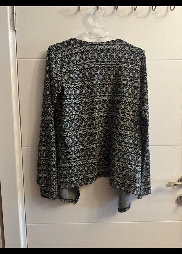 Uzun kollu hırka - Görsel 3