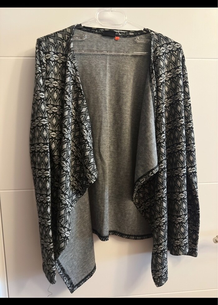 Uzun kollu hırka - Görsel 4