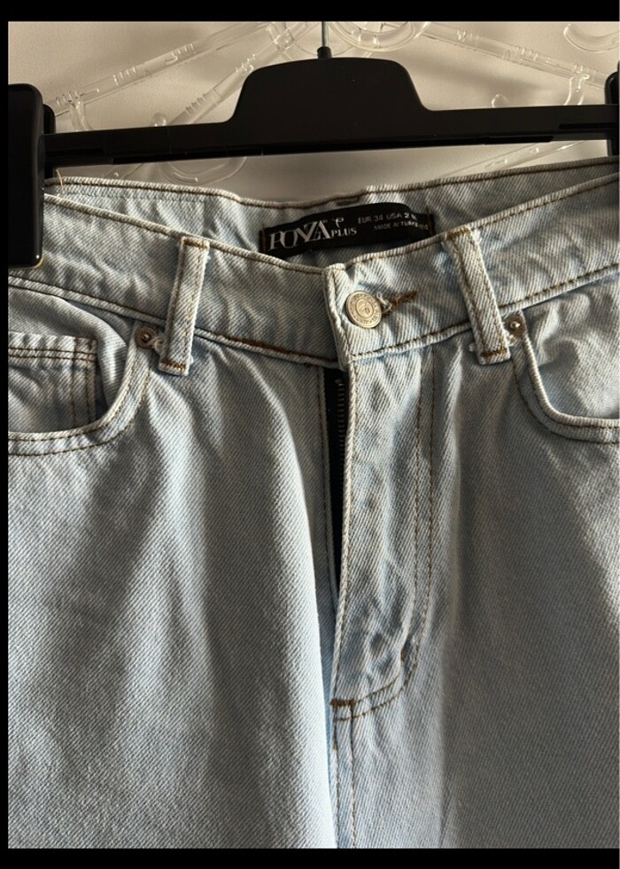 Kot pantolon rosa - Görsel 2