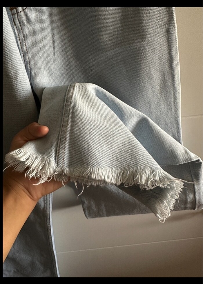 Kot pantolon rosa - Görsel 4