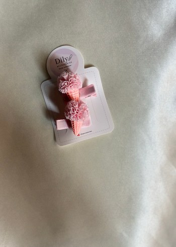 Pembe Dondurma Çocuk Toka Seti