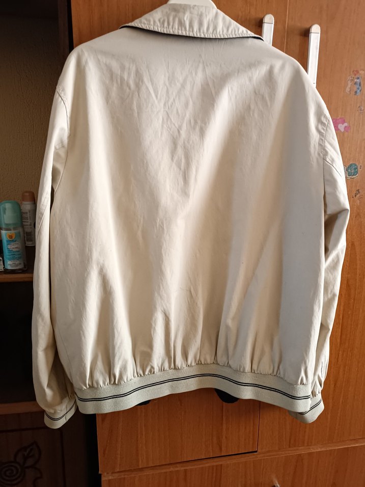 Bej Erkek Midi Ceket Fermuarlı - Görsel 2