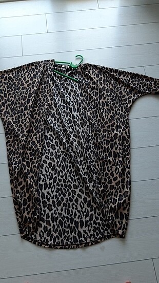 Leopard Desen Salaş Hırka