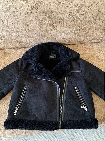Pull and Bear Biker kürk mont