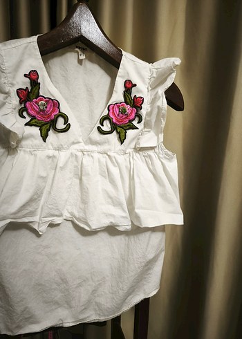 koton bluz gömlek - Görsel 9