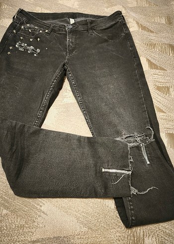 mango kot pantolon jeans - Görsel 5
