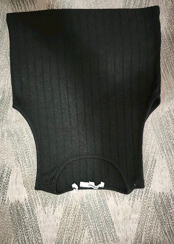 siyah Kadın Midi Atlet Bluz - Görsel 6