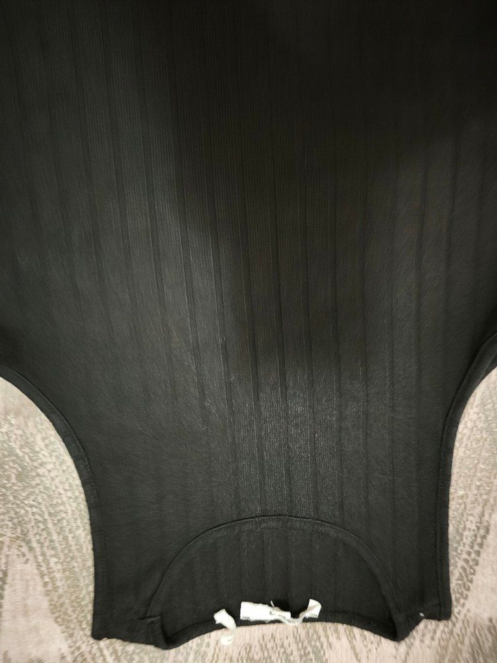 siyah Kadın Midi Atlet Bluz - Görsel 4