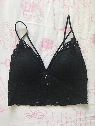 Penti Siyah Luna Bralet