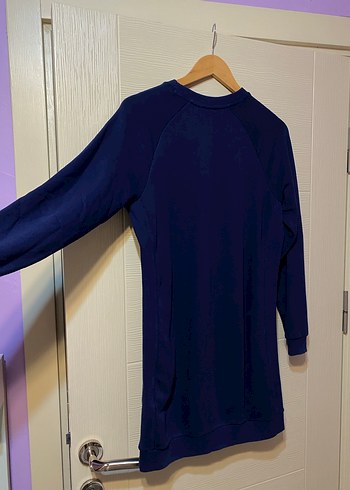 Hummel Lacivert Kadın Spor Sweatshirt Elbise - Görsel 5