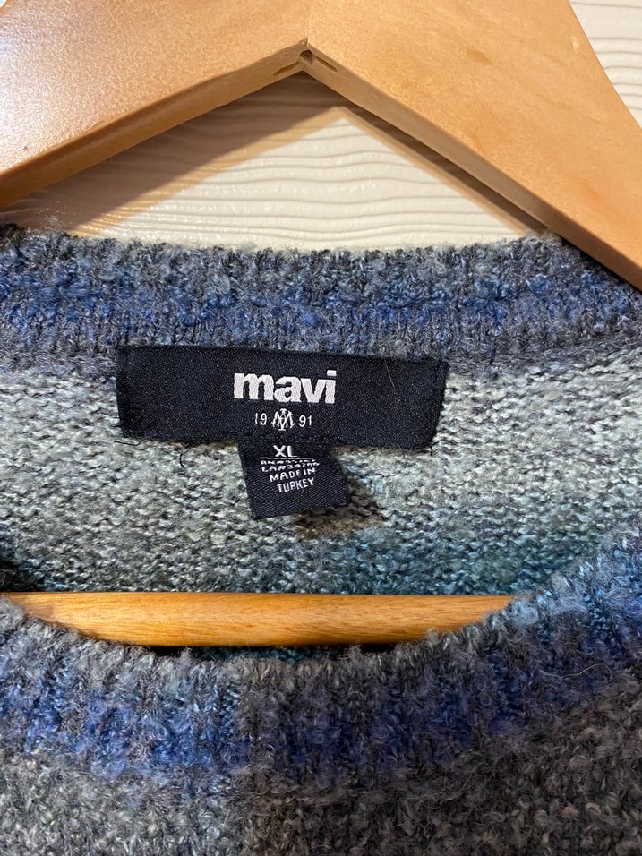 Örgü Yün Kazak - Görsel 3