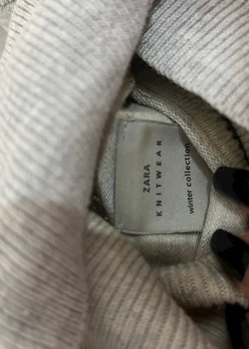 Gri Kadın Balıkçı Yaka Triko - Görsel 5