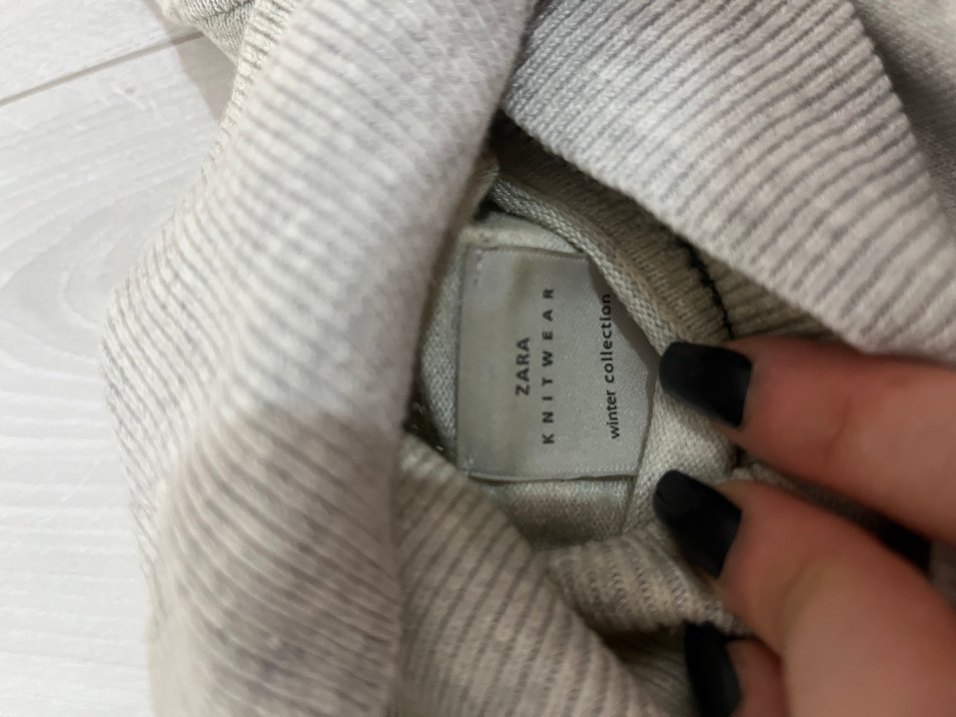 Gri Kadın Balıkçı Yaka Triko - Görsel 5