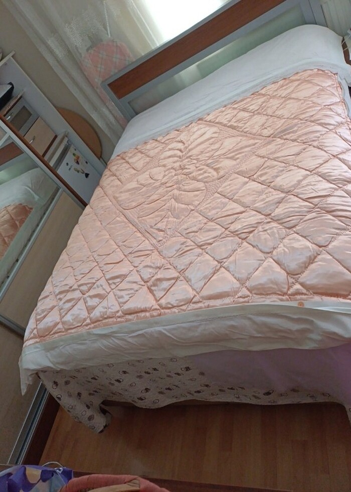 Ozel dikim yorgan sifir hiç kullanılmadı  - Görsel 5