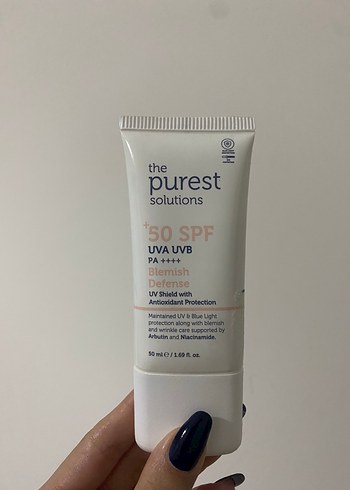 The Purest Solutions SPF 50 Güneş Koruyucu