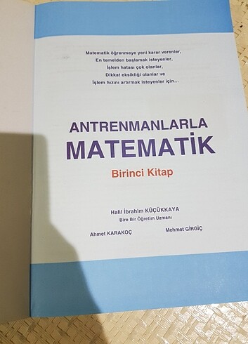  Lise 1 matematik antremanı 