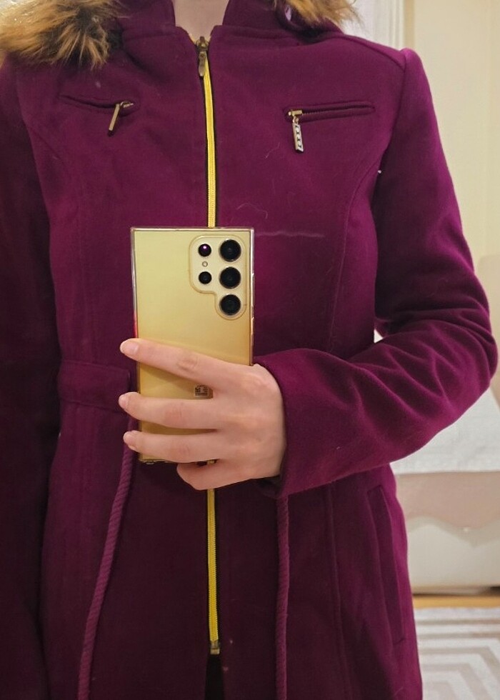 KAPŞONLU KAŞE CEKET - Görsel 3