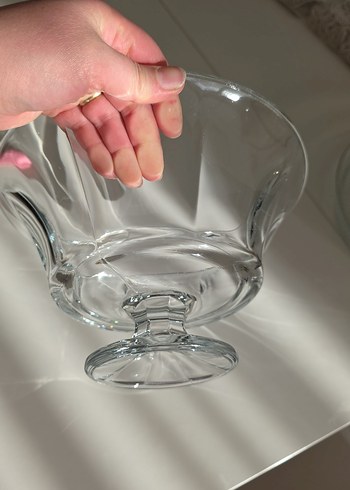 Modern Tasarımlı Cam Kase - Görsel 2