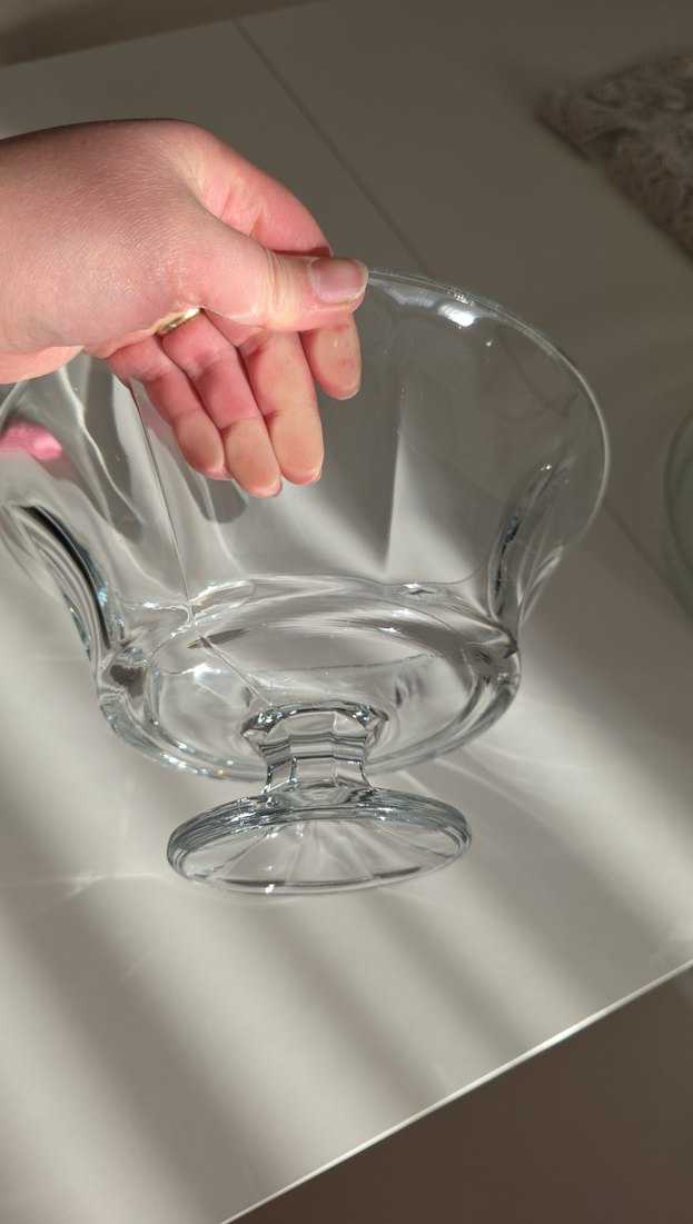 Modern Tasarımlı Cam Kase - Görsel 2