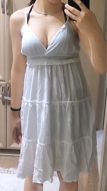 Yazlık Beyaz Elbise