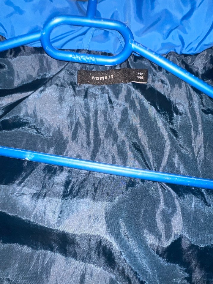 Lacivert Kapüşonlu Kış Montu - Görsel 4