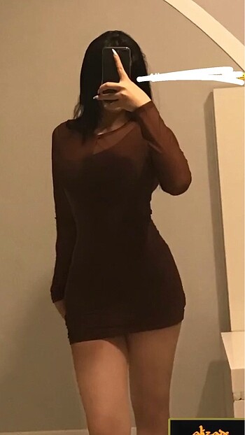 Diğer Kahverengi elbise