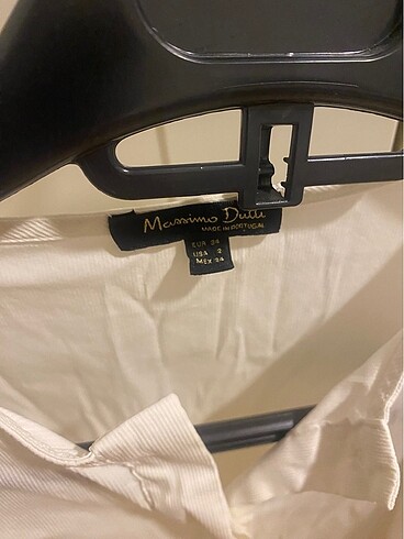xs Beden Massimo Dutti Beyaz gömlek