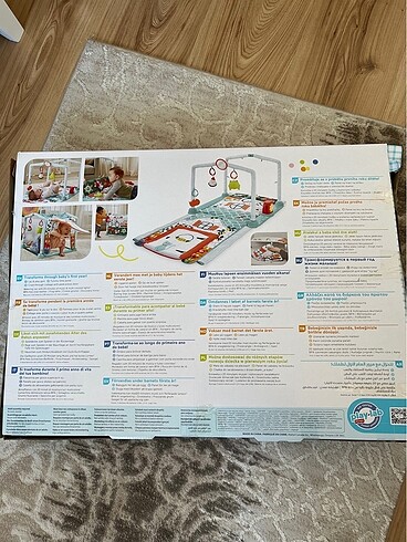 Fisher price jimnastik halısı kulübe