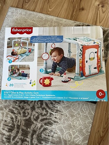 Fisher price jimnastik halısı kulübe