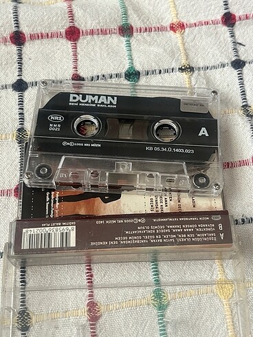  duman seni kendime sakladim kaset