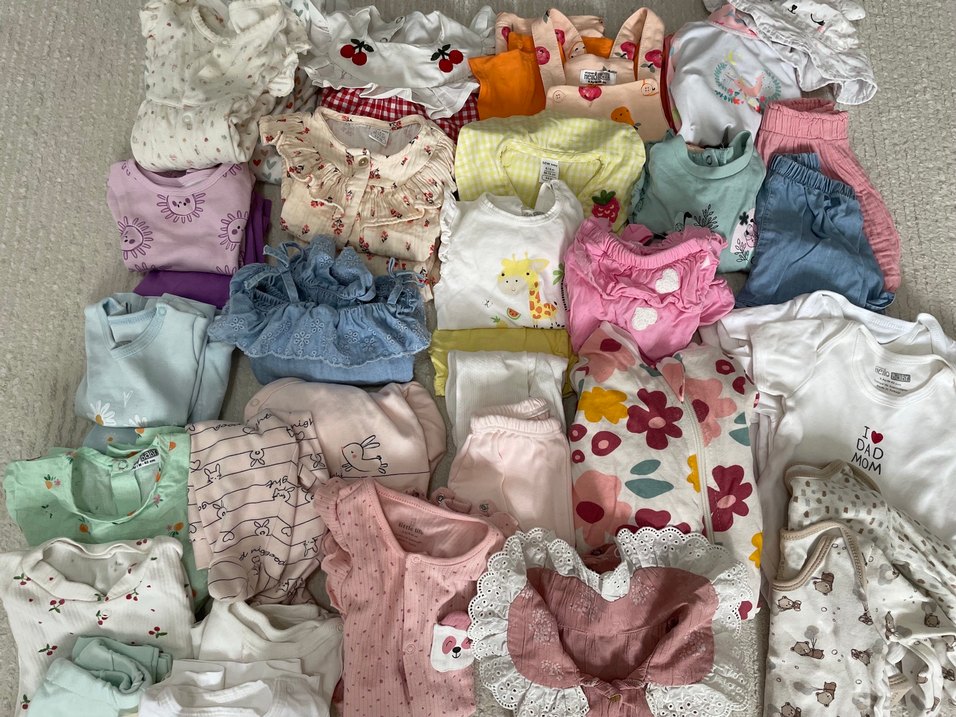 Çiçek Desenli Kız Bebek Fermuarlı Polar Tulum - Görsel 3