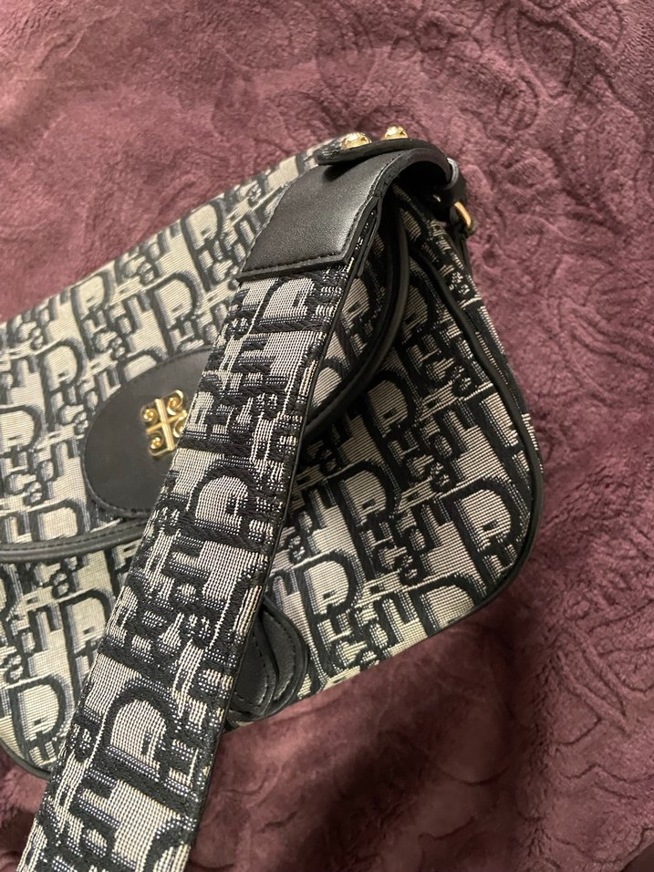 Kemer Tokalı Klasik Gri Kadın Çanta - Görsel 2