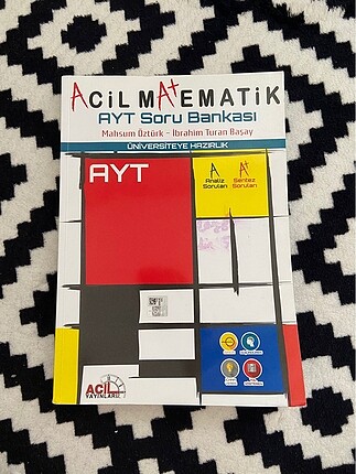 Acil matematik ayt soru bankası