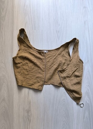 Crop yelek - Görsel 6