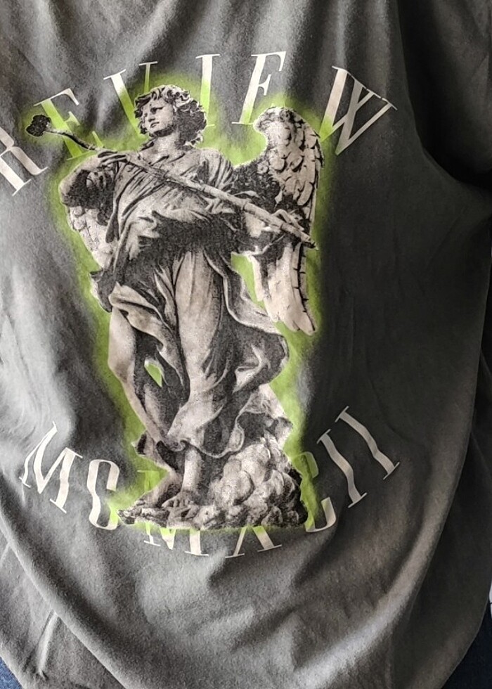 Heykel Baskılı Tişört  - Görsel 3