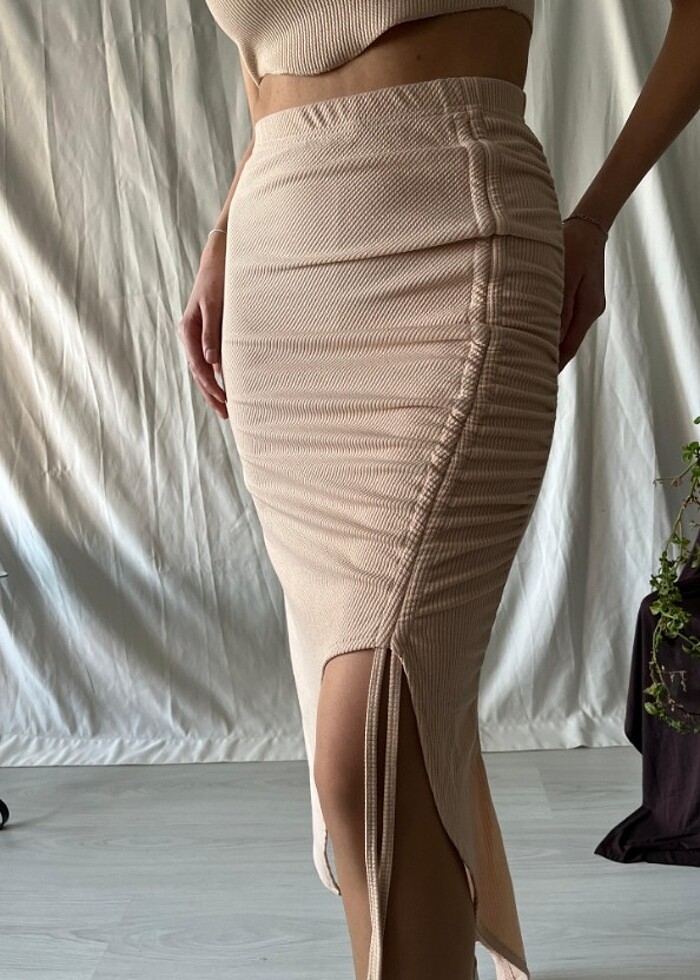 Triko crop takım  - Görsel 3