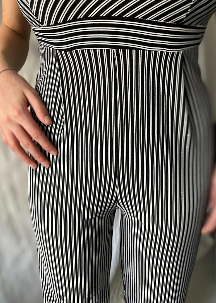 Çizgili Tulum - Görsel 4