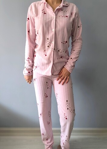 Zara Home Pembe Kalpli Pijama Takım