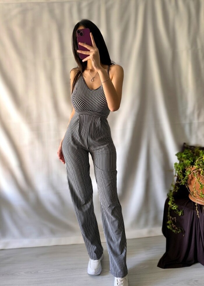 İp Askılı Tulum - Görsel 2