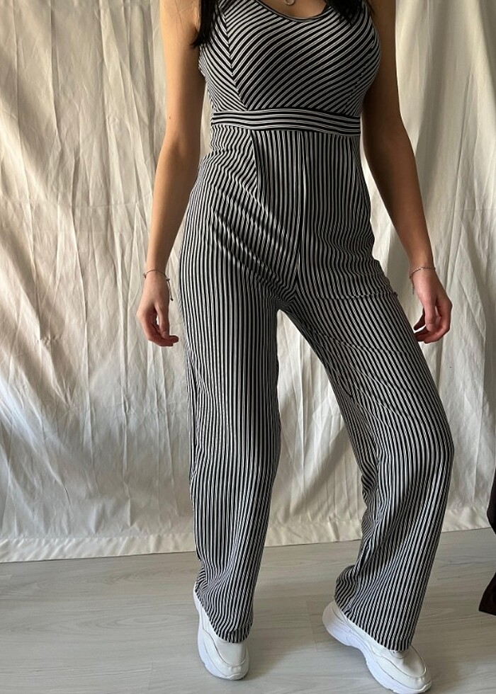 İp Askılı Tulum - Görsel 3