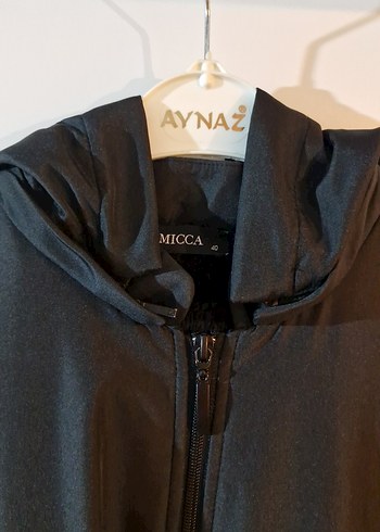 Yan Tarafları Çizgi Detaylı Mıcca Mevsimlik Kaban - Görsel 2