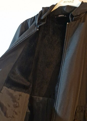 Yan Tarafları Çizgi Detaylı Mıcca Mevsimlik Kaban - Görsel 6