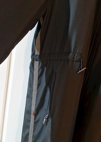 Yan Tarafları Çizgi Detaylı Mıcca Mevsimlik Kaban - Görsel 3